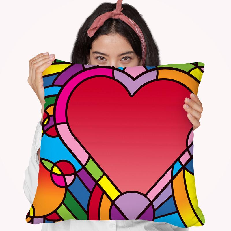 Peace Love Music A Throw Pillow By Howie Green - All About Vibe