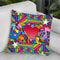 Peace Love Music D Throw Pillow By Howie Green - All About Vibe