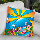 Cosmic Planet Throw Pillow By Howie Green - All About Vibe