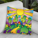 Cosmic Trees Throw Pillow By Howie Green - All About Vibe