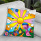 Cosmic Umberella Throw Pillow By Howie Green - All About Vibe