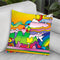 Sun 6 Throw Pillow By Howie Green - All About Vibe