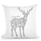 Deer Ii Throw Pillow By Bob Weer - All About Vibe
