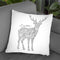 Deer Ii Throw Pillow By Bob Weer - All About Vibe