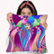 Art Deco Lady Bird Throw Pillow By Howie Green - All About Vibe
