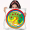 Circle-Tree Throw Pillow By Howie Green - All About Vibe