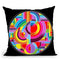 Circles 1 Throw Pillow By Howie Green - All About Vibe