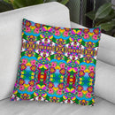 Doves And Flowers Throw Pillow By Howie Green - All About Vibe