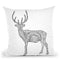 Deer Throw Pillow By Bob Weer - All About Vibe