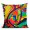 Mardi Gras Lady 3 Throw Pillow By Howie Green - All About Vibe
