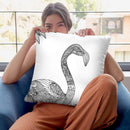 Flamingo Ii Throw Pillow By Bob Weer - All About Vibe