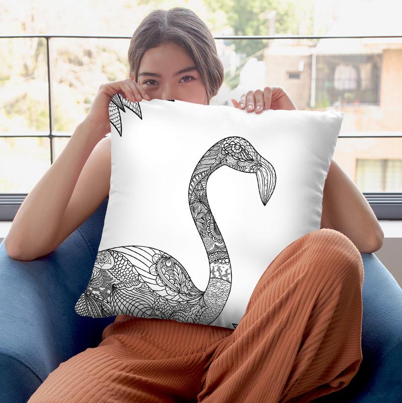 Flamingo Ii Throw Pillow By Bob Weer - All About Vibe