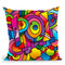 Pop 1 Throw Pillow By Howie Green - All About Vibe