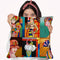 Art Deco Ladies 8 Throw Pillow By Howie Green - All About Vibe