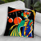 Art Deco Lady 4 Throw Pillow By Howie Green - All About Vibe