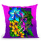Kvilleflowers 8 Throw Pillow By Howie Green - All About Vibe