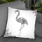 Flamingo Throw Pillow By Bob Weer - All About Vibe