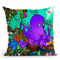 Underwater Octopus Throw Pillow By Howie Green - All About Vibe
