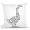 Goose Throw Pillow By Bob Weer - All About Vibe