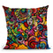 Mardi Gras Lady A Throw Pillow By Howie Green - All About Vibe