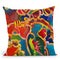 Mardi Gras Lady C Throw Pillow By Howie Green - All About Vibe