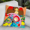Art Deco Fan Lady Throw Pillow By Howie Green - All About Vibe