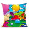 Bubbles Landscape Throw Pillow By Howie Green - All About Vibe