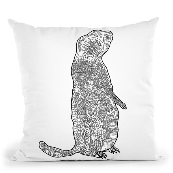 Groundhog Throw Pillow By Bob Weer - All About Vibe