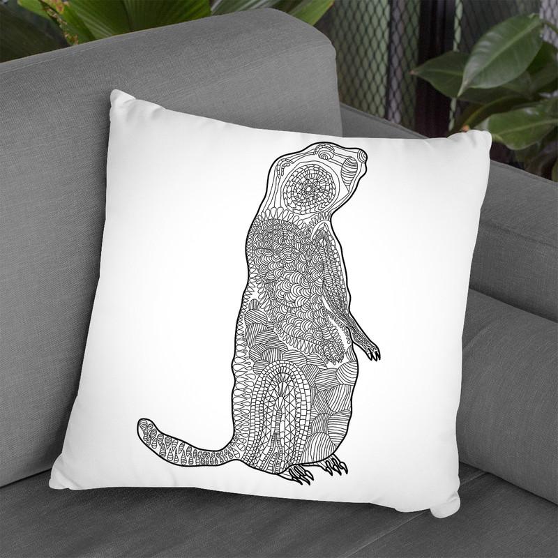 Groundhog Throw Pillow By Bob Weer - All About Vibe