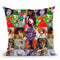 Ladies Collage 1 Throw Pillow By Howie Green - All About Vibe