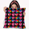 Pop Art Hearts Throw Pillow By Howie Green