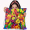 Pop Flowers 215 Throw Pillow By Howie Green - All About Vibe
