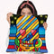 Pop Skull Stripes Throw Pillow By Howie Green - All About Vibe