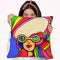 Pop Sunglasses Lady Throw Pillow By Howie Green - All About Vibe