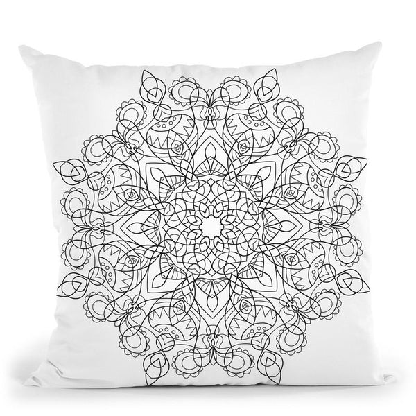 Line Art Iv Throw Pillow By Bob Weer - All About Vibe