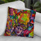 Mardi Gras Lady 6152 Throw Pillow By Howie Green - All About Vibe