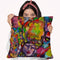 Mardi Gras Lady 6152 Throw Pillow By Howie Green - All About Vibe