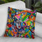 Mardi Gras Lady 615 3 Throw Pillow By Howie Green - All About Vibe