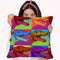 Pop Art Dinosaurs 2 Throw Pillow By Howie Green - All About Vibe