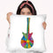 Pop Art Guitar Star Throw Pillow By Howie Green - All About Vibe