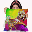 Carousal Pony Throw Pillow By Howie Green - All About Vibe