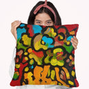 Art Flowers Throw Pillow By Howie Green - All About Vibe
