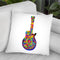 Guitar 02 Throw Pillow By Howie Green - All About Vibe