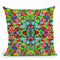 Flowers Pink 715 Throw Pillow By Howie Green - All About Vibe