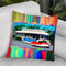 Metropolitan Diner Throw Pillow By Howie Green - All About Vibe