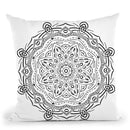 Mandalaaa Throw Pillow By Bob Weer - All About Vibe
