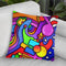 Pop Art Guitar Note Throw Pillow By Howie Green - All About Vibe