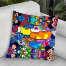 Beatles Yellow-Sub Throw Pillow By Howie Green - All About Vibe