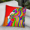 Pop-Art Cosmic Profile Throw Pillow By Howie Green - All About Vibe
