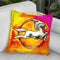 Pop-Art Deco Horse Circle Throw Pillow By Howie Green - All About Vibe